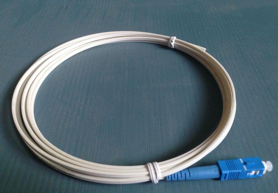 Fiber Optic Patch Cord by FTTH Flat Drop Cable