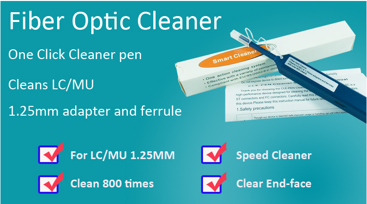 Fiber optic cleaner